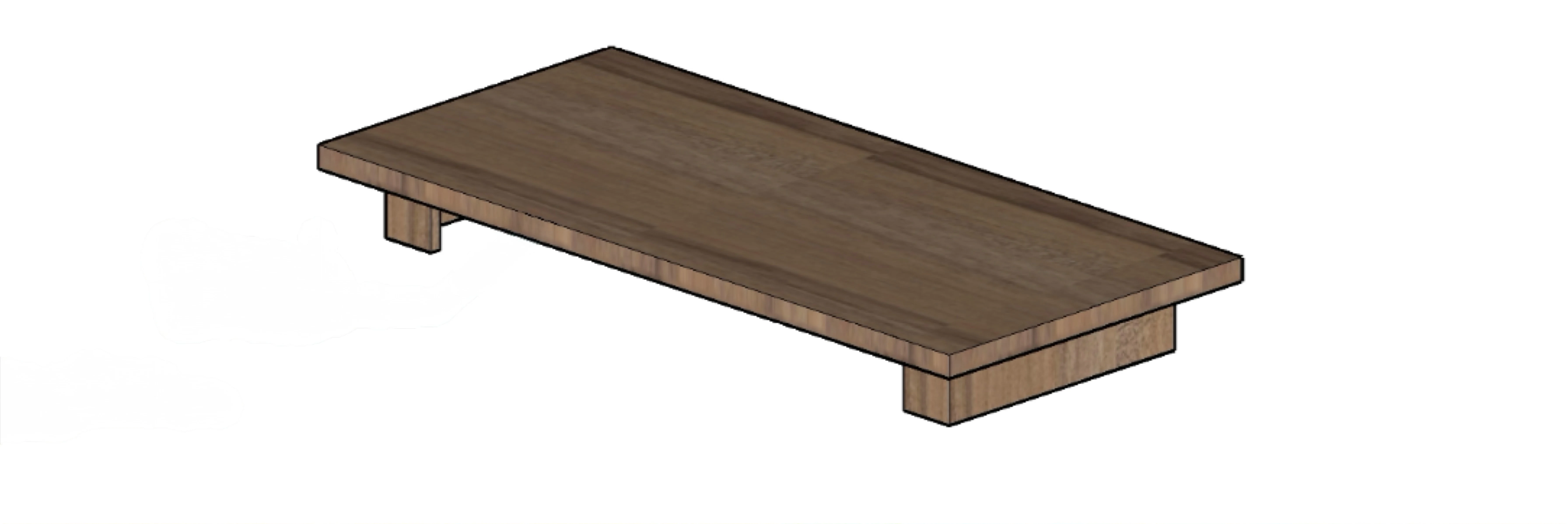Coffee Table — CAD drawing