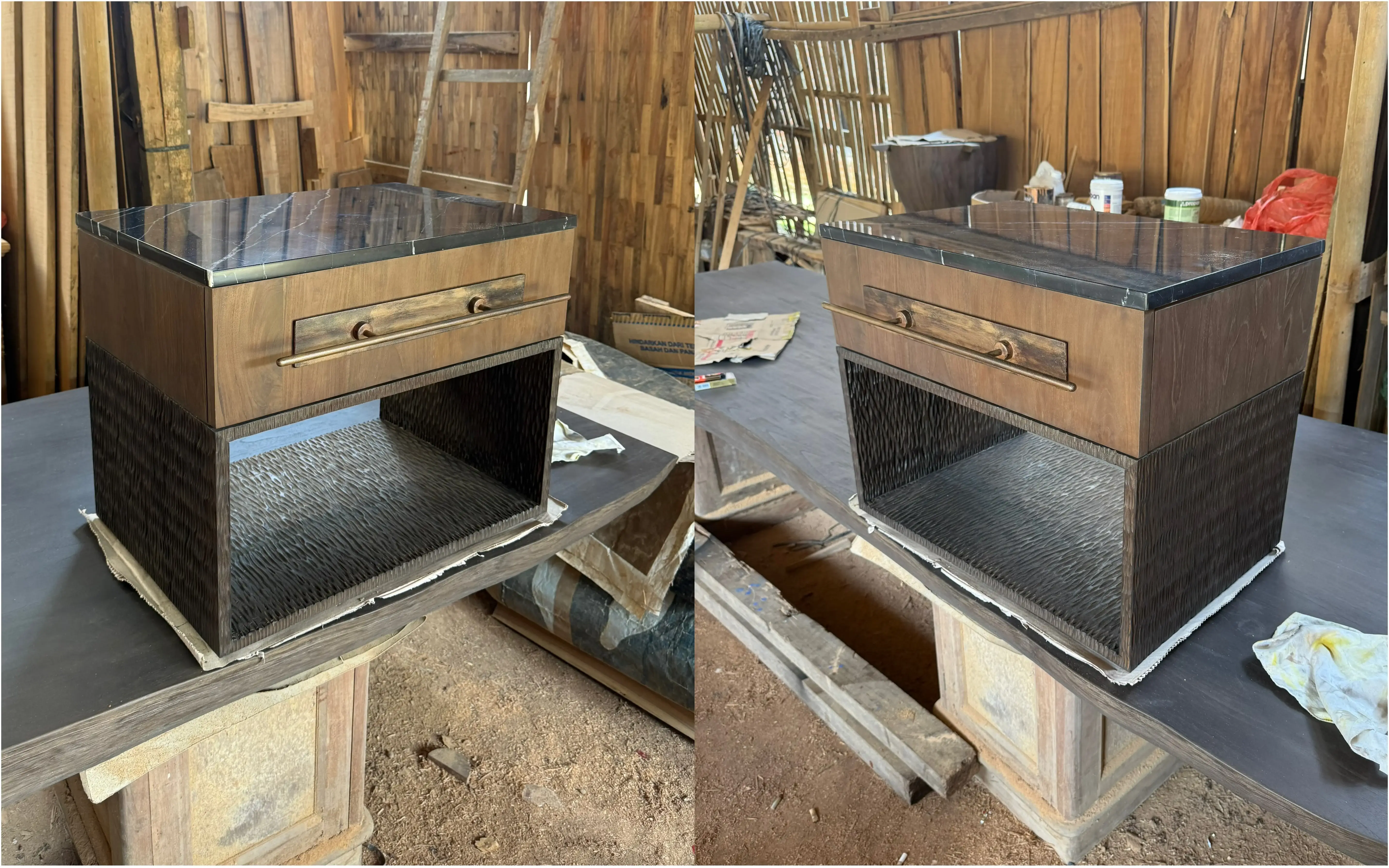 Bedside Table — as built