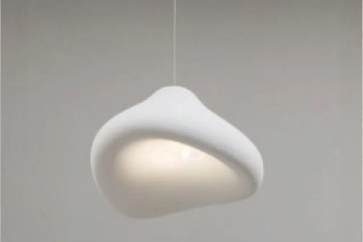 Organic Pendant Light — CAD drawing