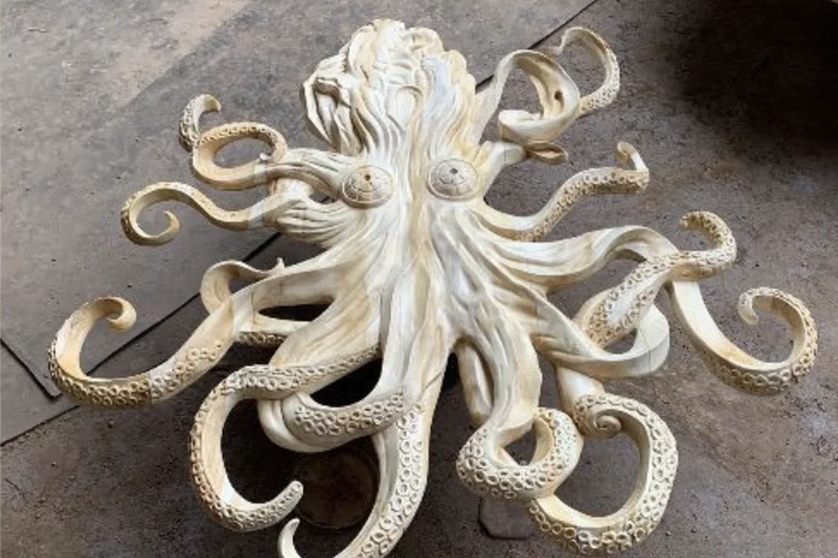 Octopus Sculpture — as built