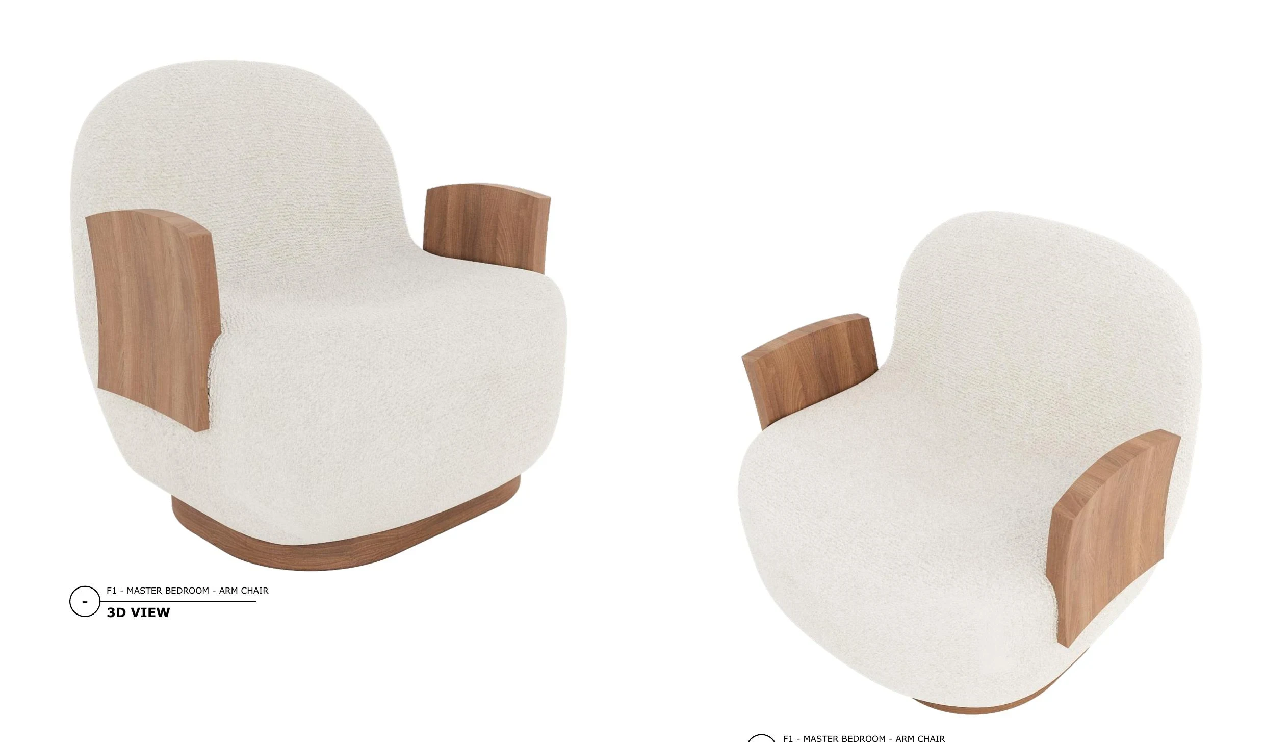 Arm Chair — CAD drawing