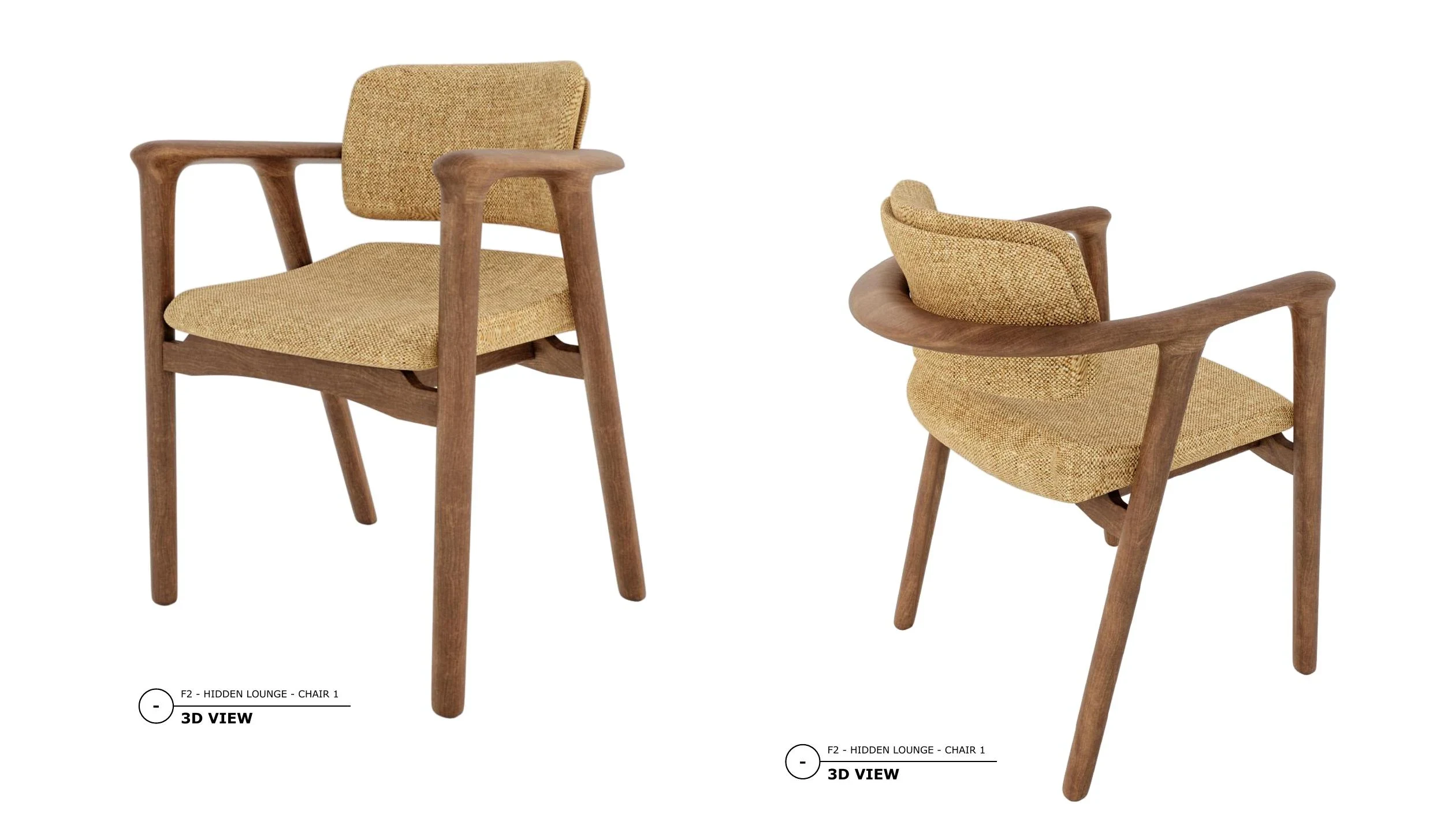 Dining Chair — CAD drawing