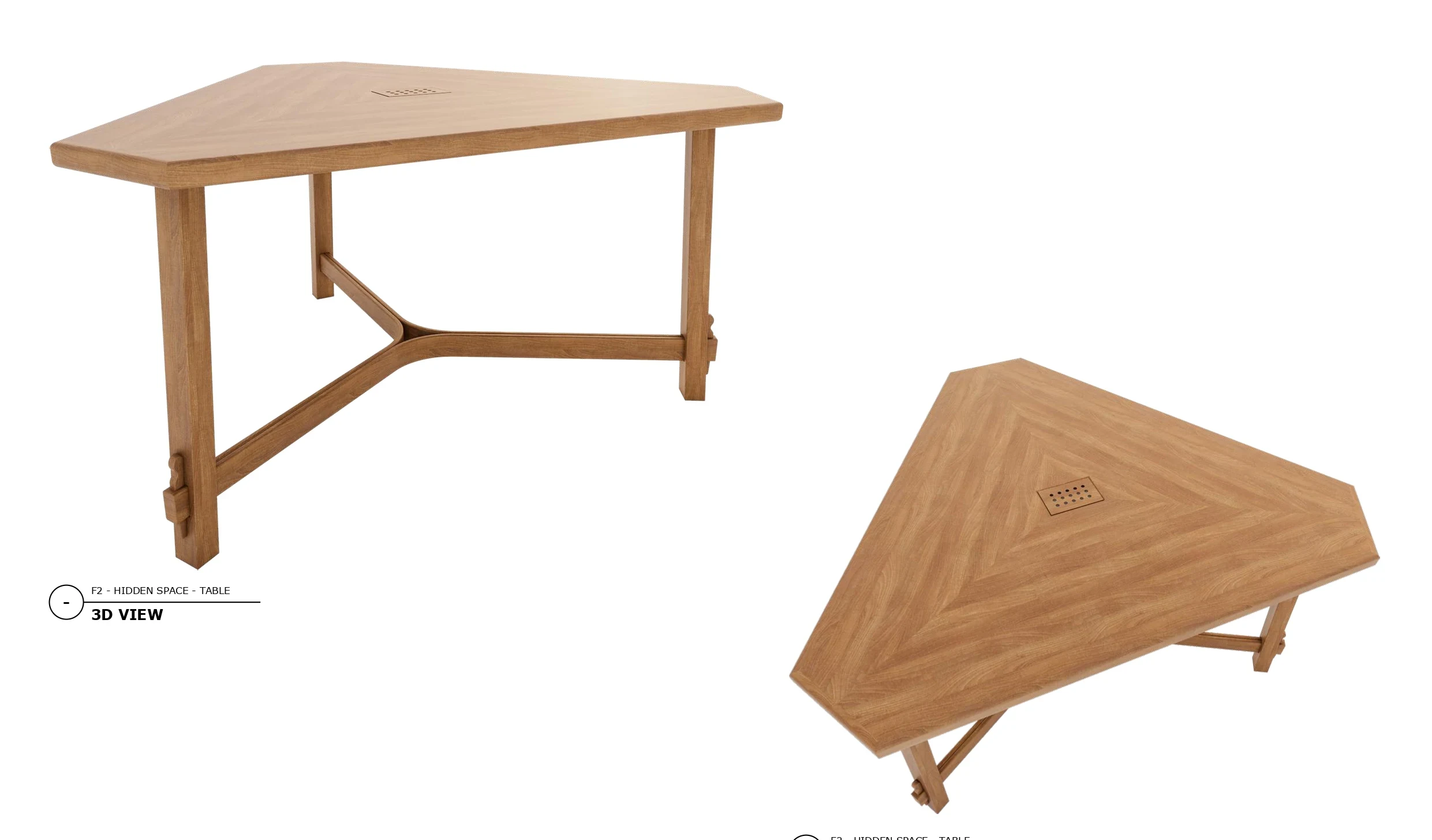 Triangle Table — CAD drawing