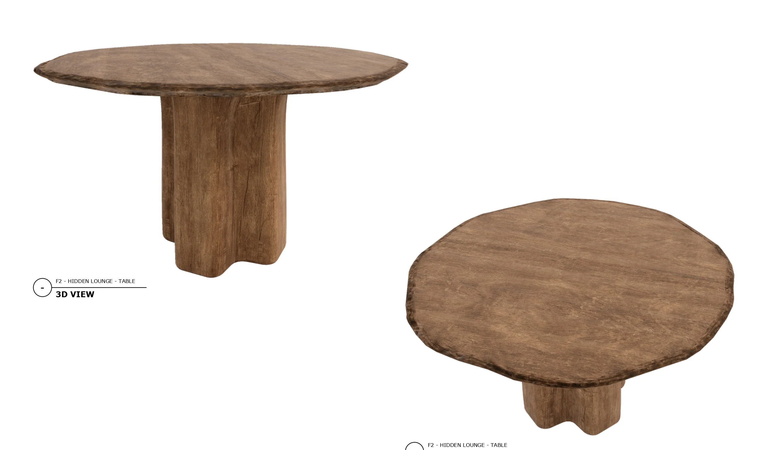 Dining Table — CAD drawing