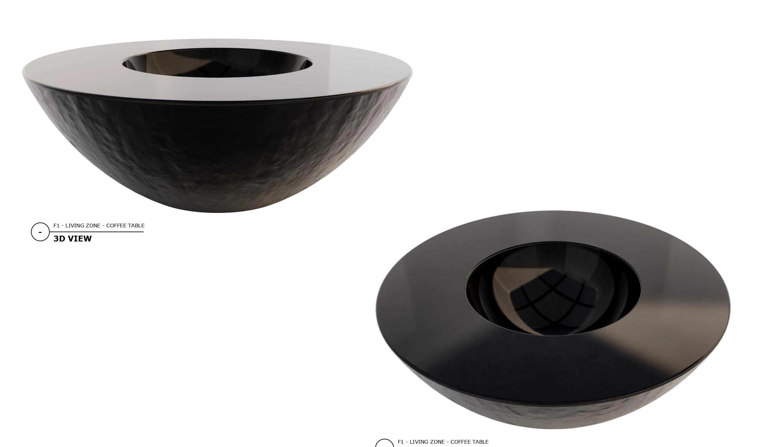 Coffee Table — CAD drawing