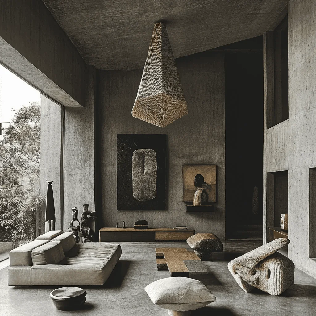Brutalist interior inspiration - 1