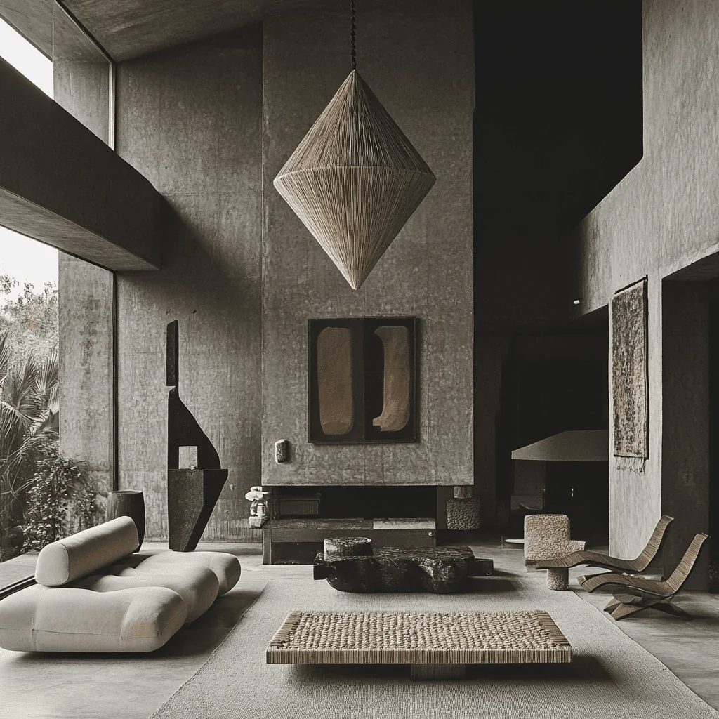 Brutalist interior inspiration - 23