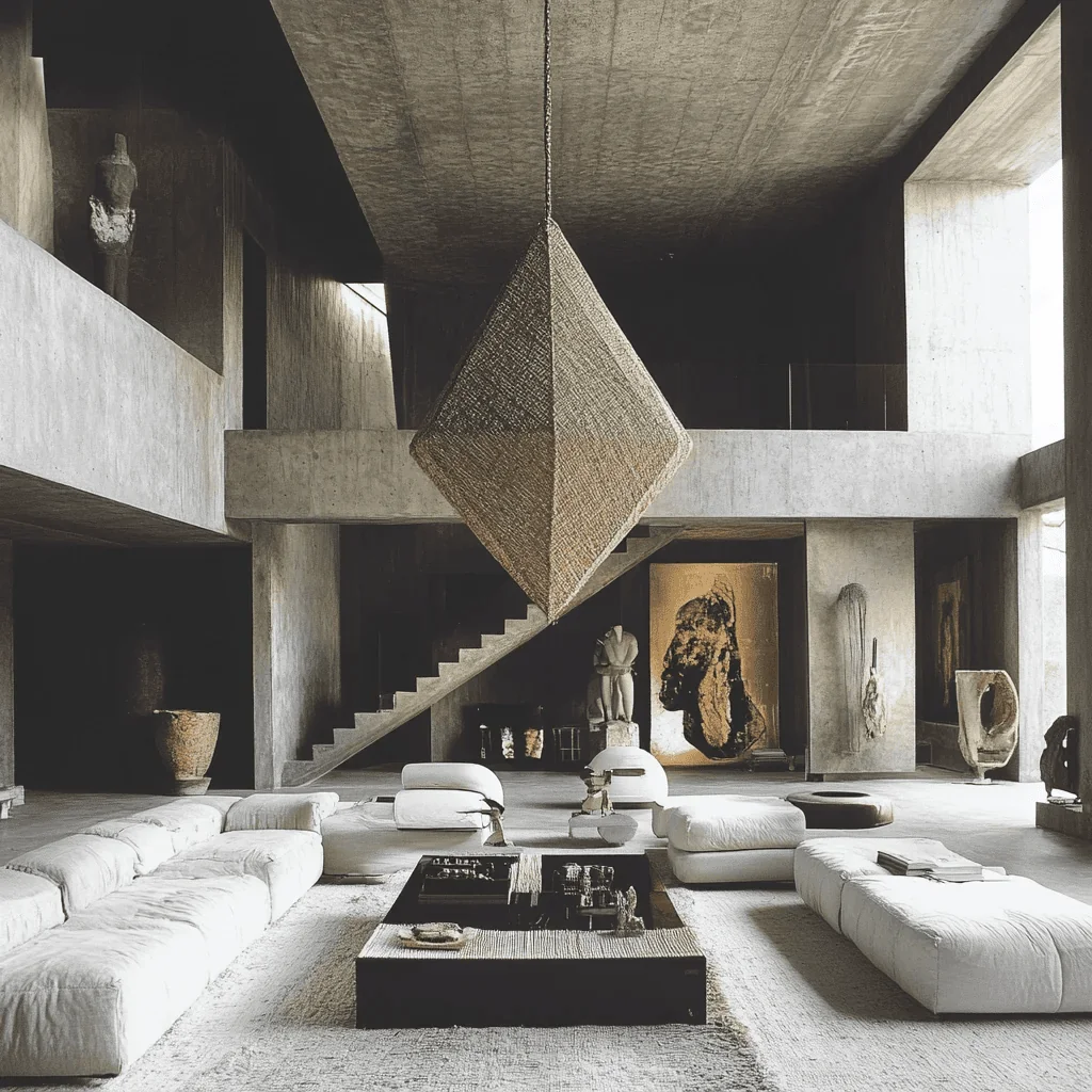 Brutalist interior inspiration - 24