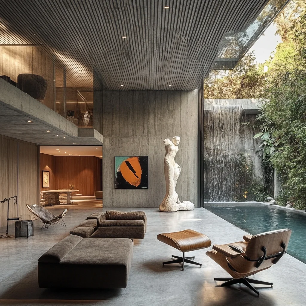 Brutalist interior inspiration - 39