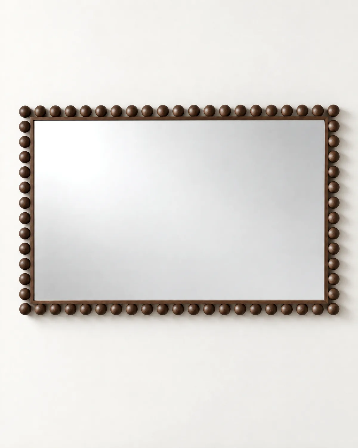 Braille wall mirror