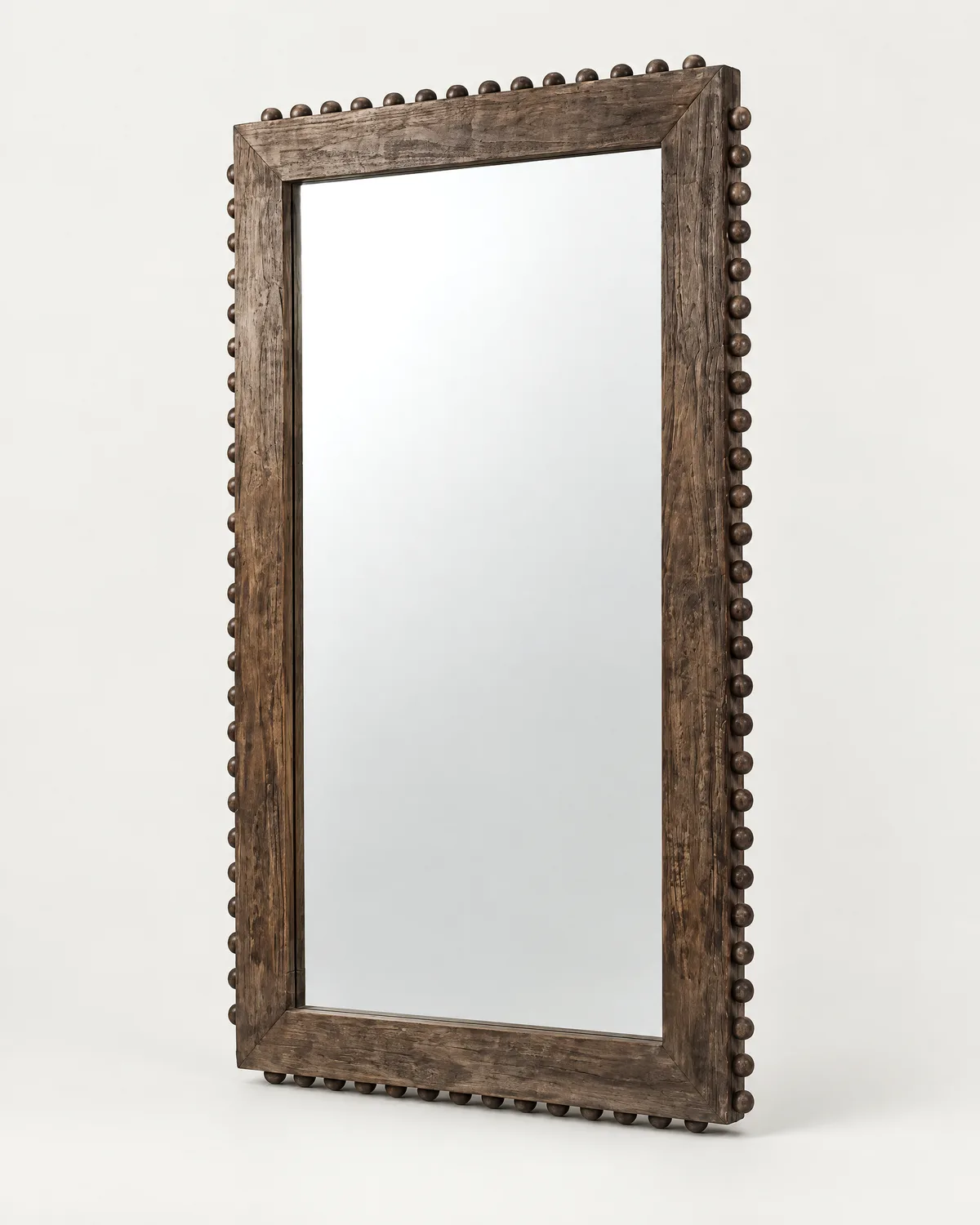 Braille floor mirror