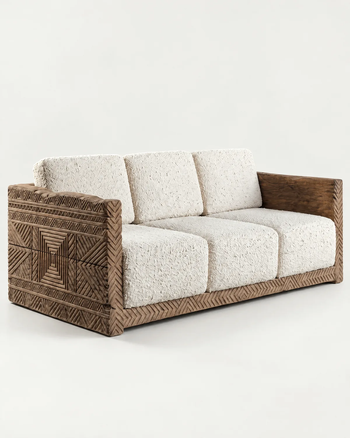 Carved sofa