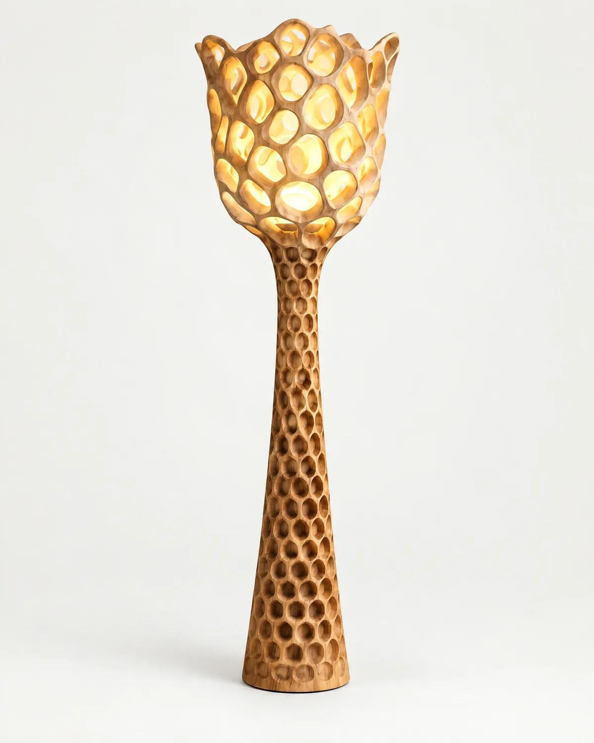 Hive floor lamp