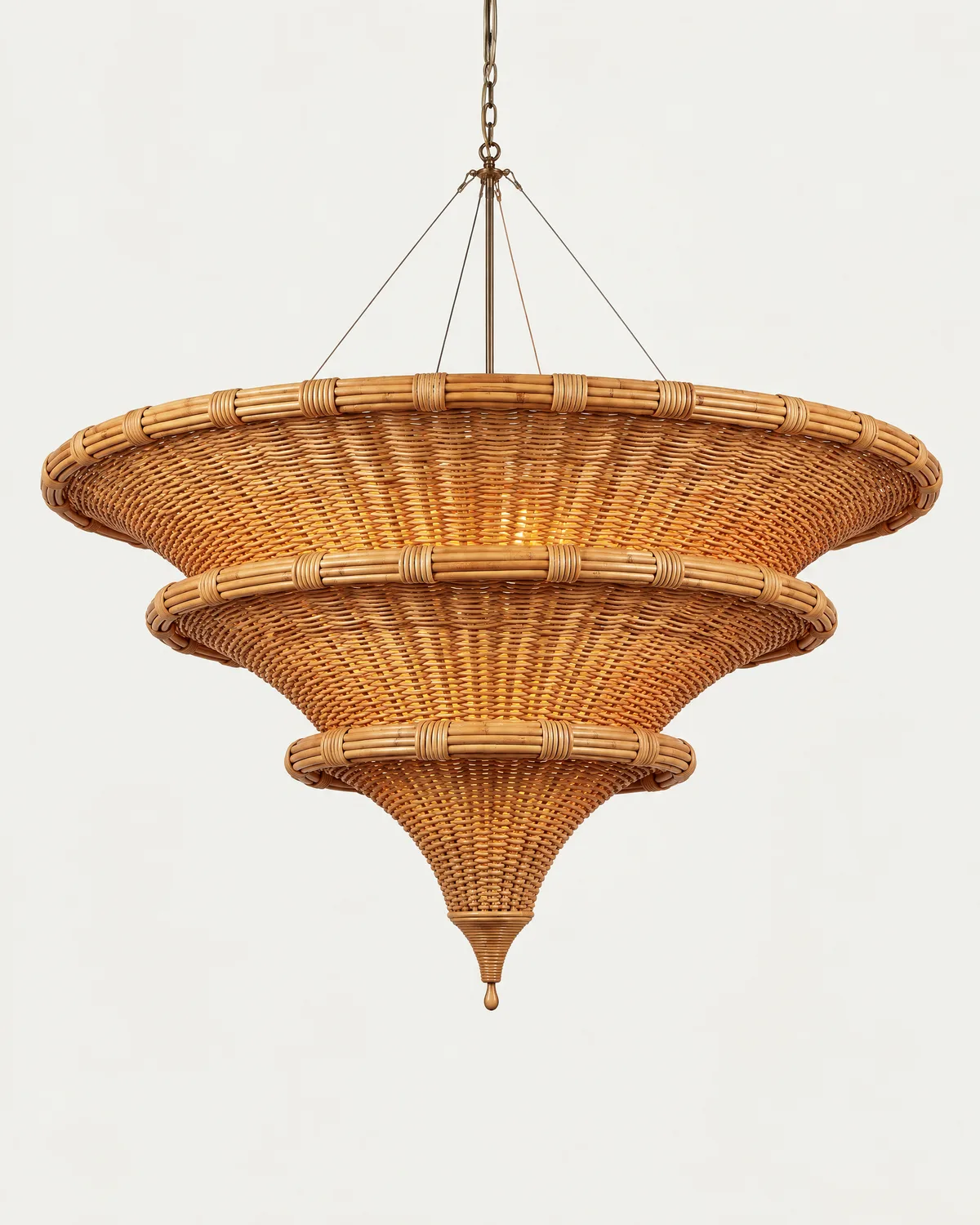 Luz tiered chandelier