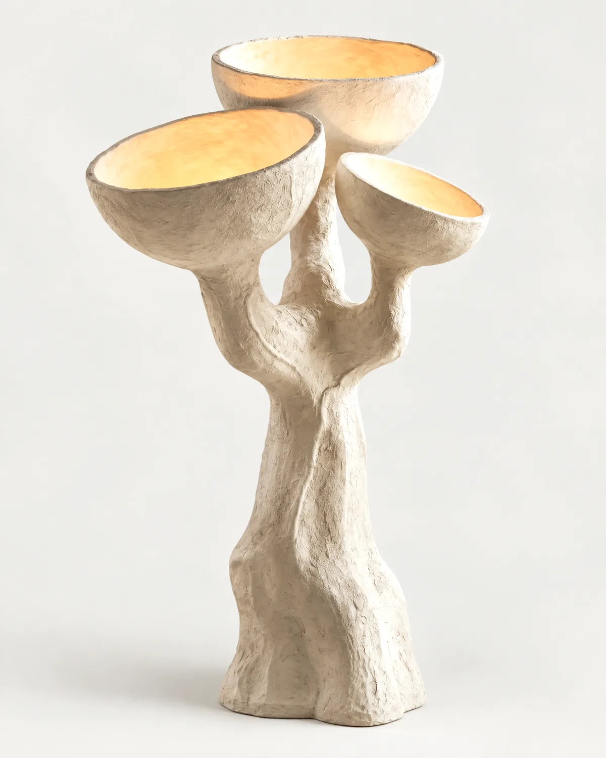 Luz sculpted floor lamp