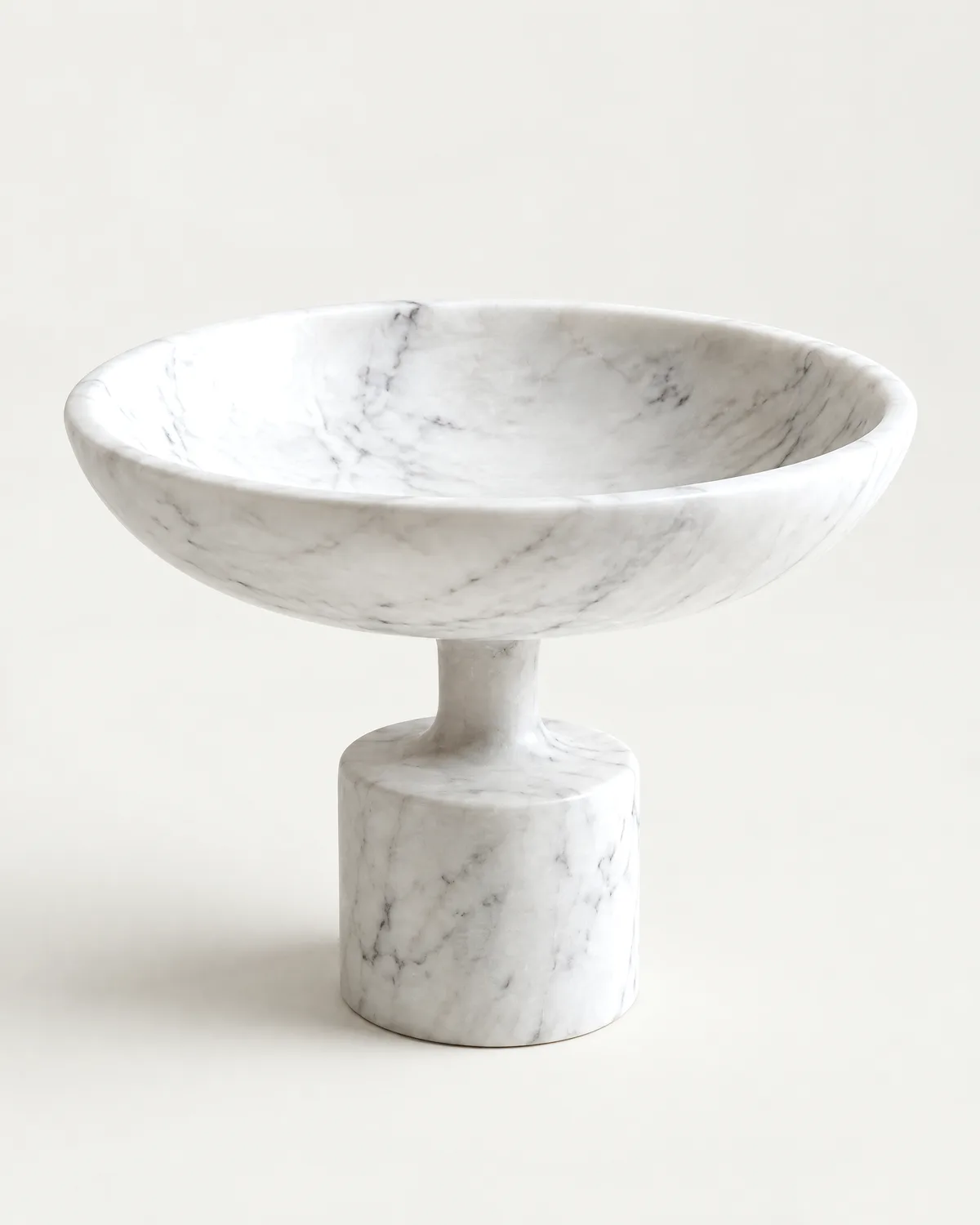 Top low pedestal bowl