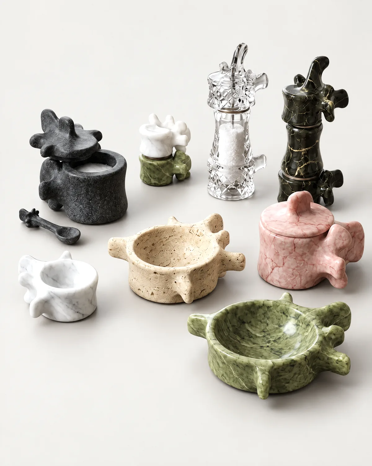 Top spine tabletop set