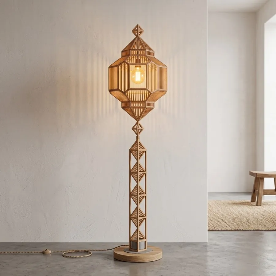 Jap and I lantern floor lamp