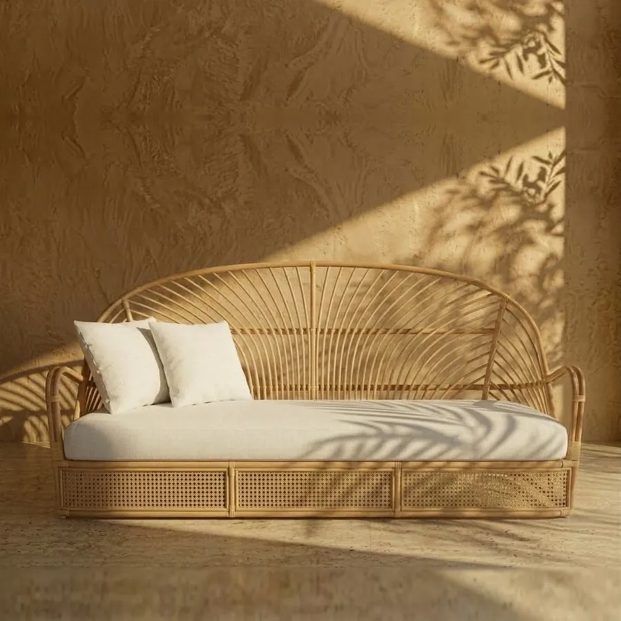 Sunburst daybed