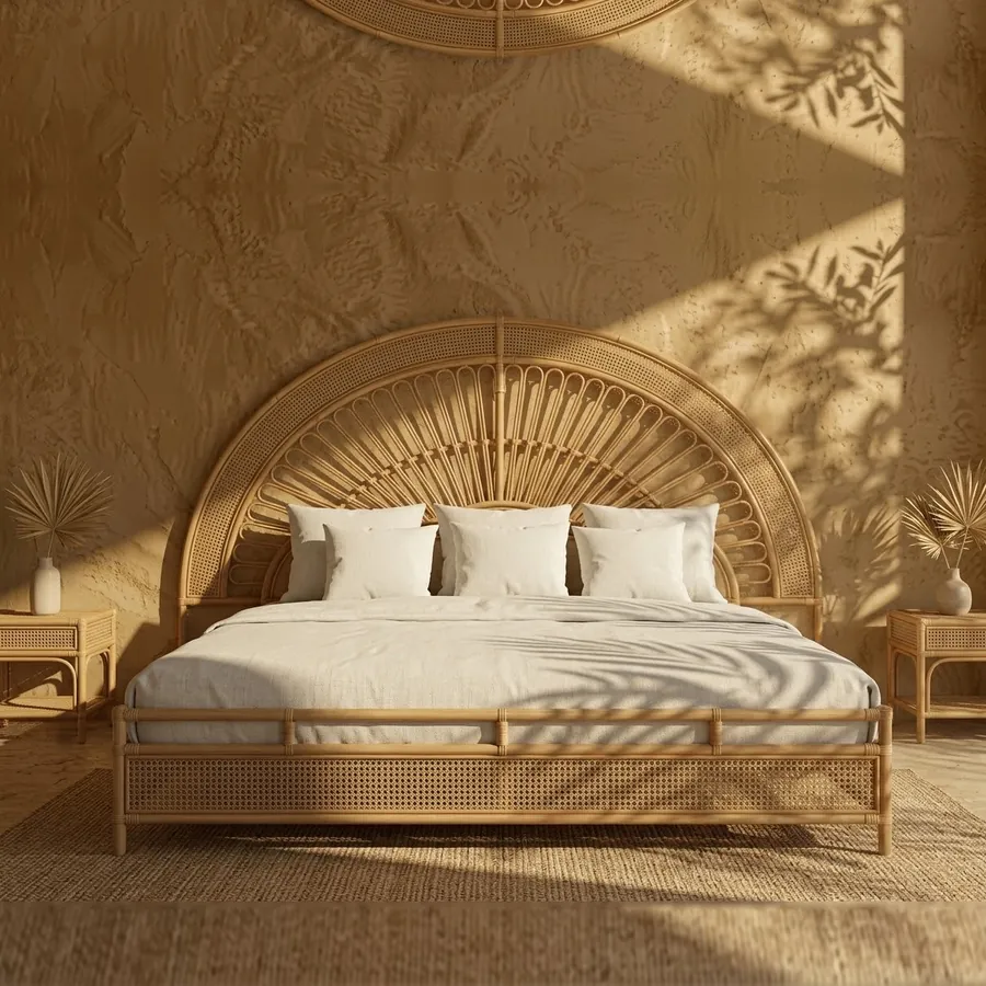 Sunburst bed