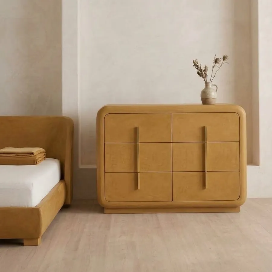 Plush chest of drawers