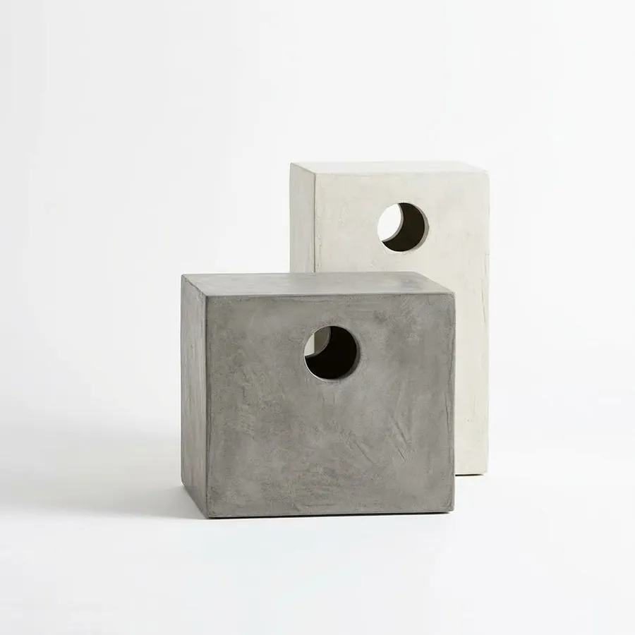 Fade2Grey cube side tables