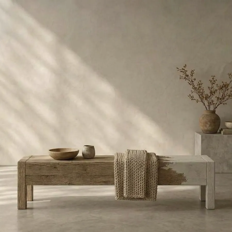 Fade2Grey reclaimed bench