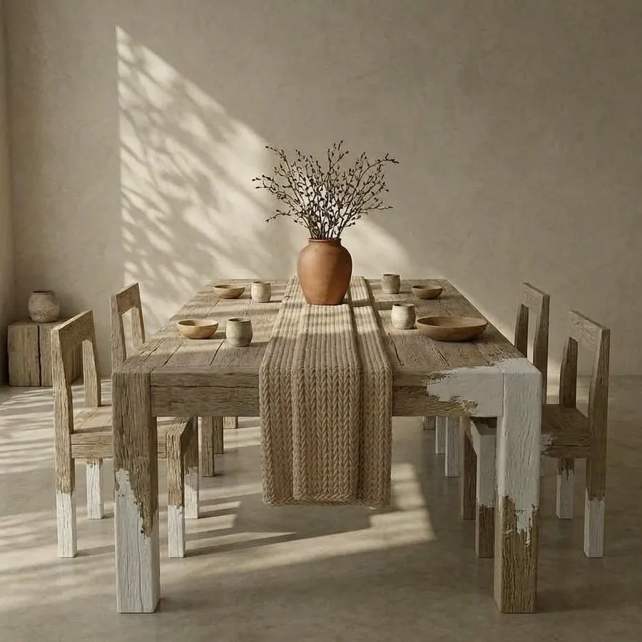 Fade2Grey reclaimed dining table