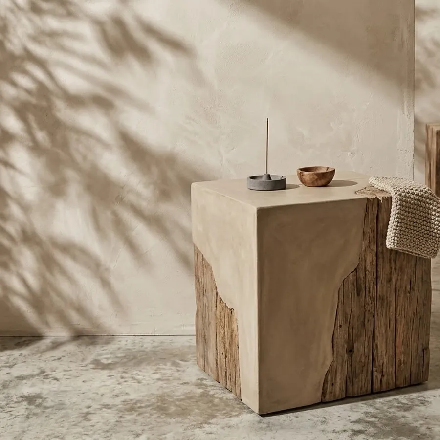 Fade2Grey reclaimed side table