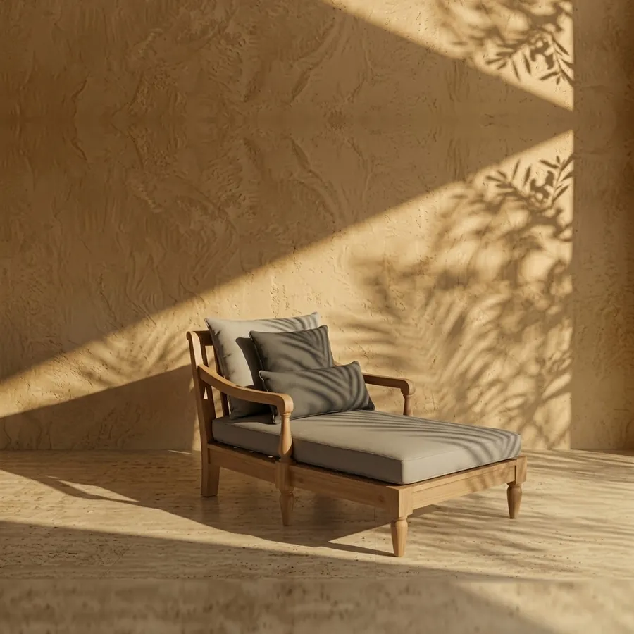 Out5 lounge chair with ottoman