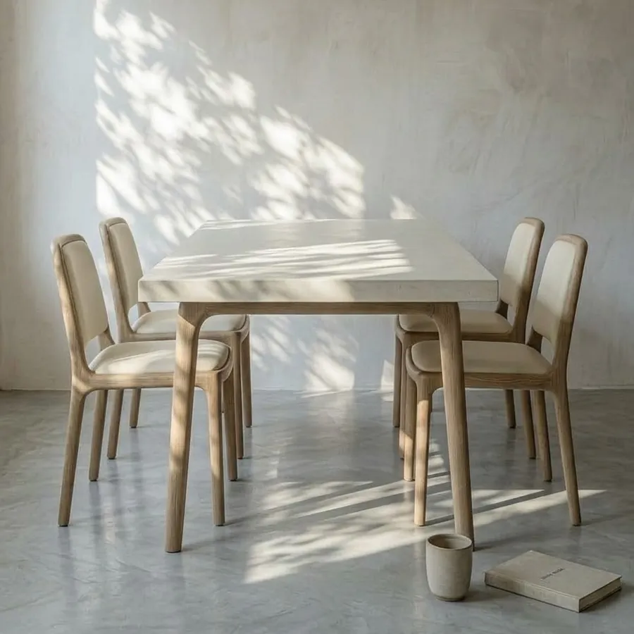 Scandi dining table
