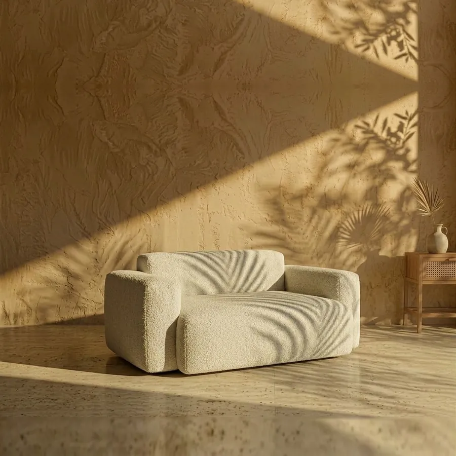 Cloud loveseat
