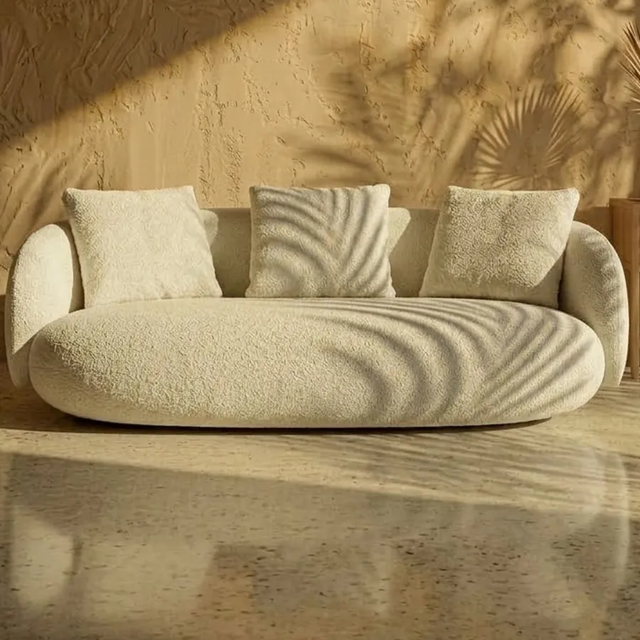 Cloud curved sofa