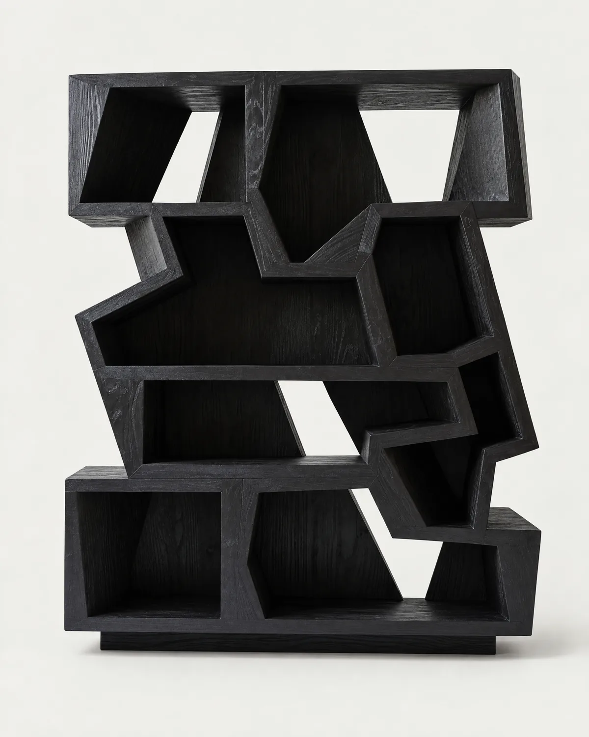 Fractured bookcase