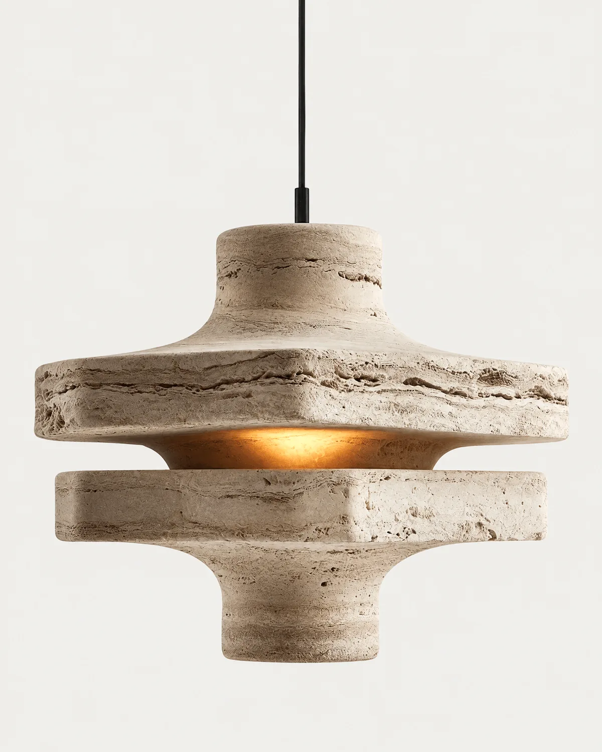 Travertine pendant
